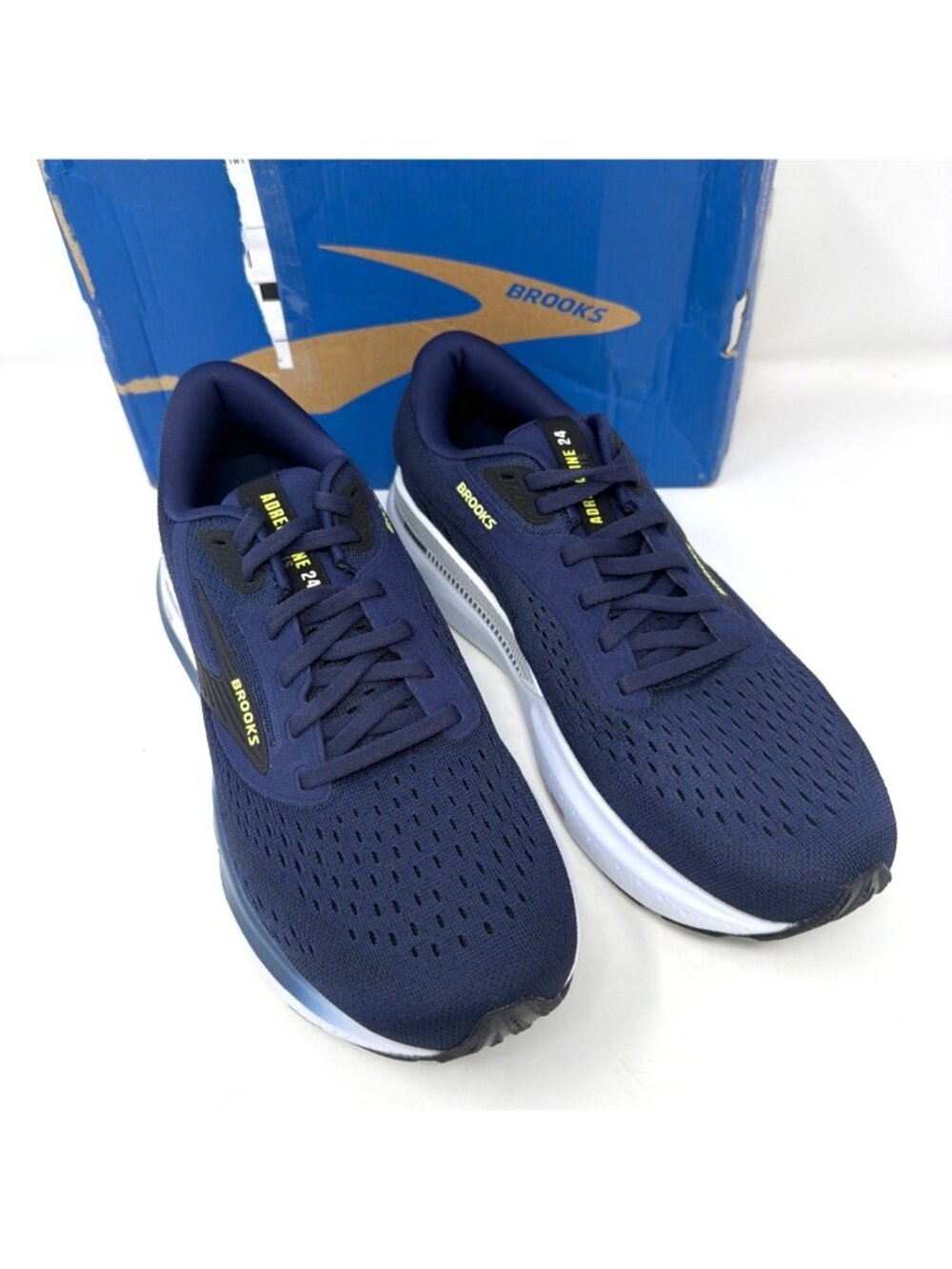 Brooks Adrenaline GTS 24 Men's Blue Running Walking Support Shoes Size 8